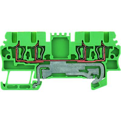 Weidmüller 1775620000 Skyddsledare terminal Fjäder Gröngul 100 st