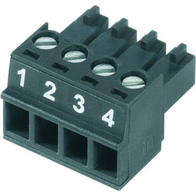 Weidmüller Sockelhuskabel BC/SC Totalt antal poler 6 Rastermått: 3.81 mm 1792810000 50 st