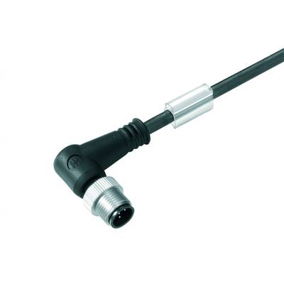 Weidmüller 1057821000 Sensor/ställdon-kontakt, konfektionerad M12 Kontakt hane vinklad 10.00 m Antal poler (RJ): 5 1 st