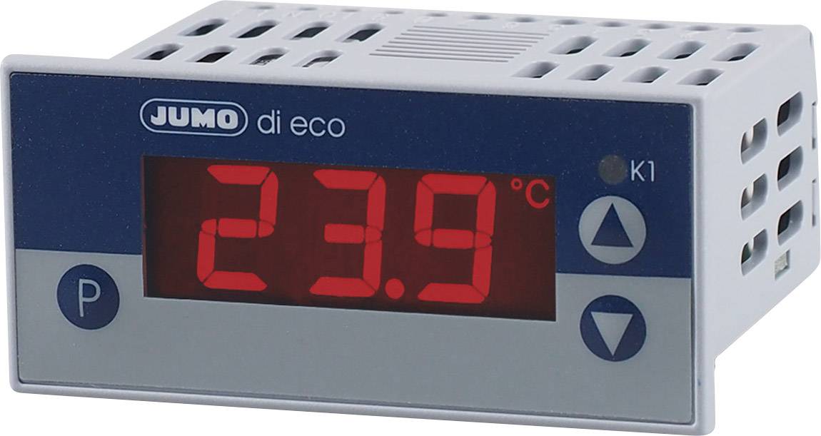 Jumo di eco Termostat Pt100, Pt1000, KTY2X-6 -200 till +600 °C Relä 10 A (L x B x H) 56 x 76 x 36 mm-1