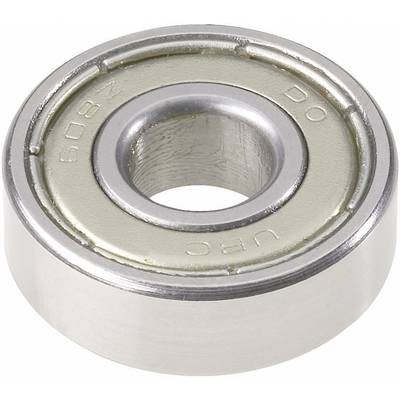 UBC Bearing 609 2Z Spårkullager radiell Borrdiameter 9 mm Ytterdiameter 24 mm Varvtal (max.) 30000 U/min