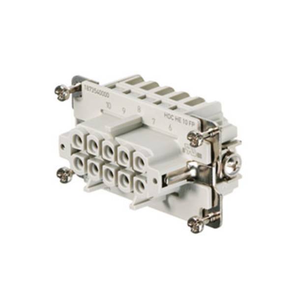 Weidmüller 1873540000 Insats för hylsdon RockStar® HDC HE 10 + PE Push-In-klämma 1 st