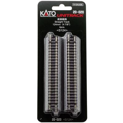 7078003 N Kato Unitrack Rakt spår 124 mm