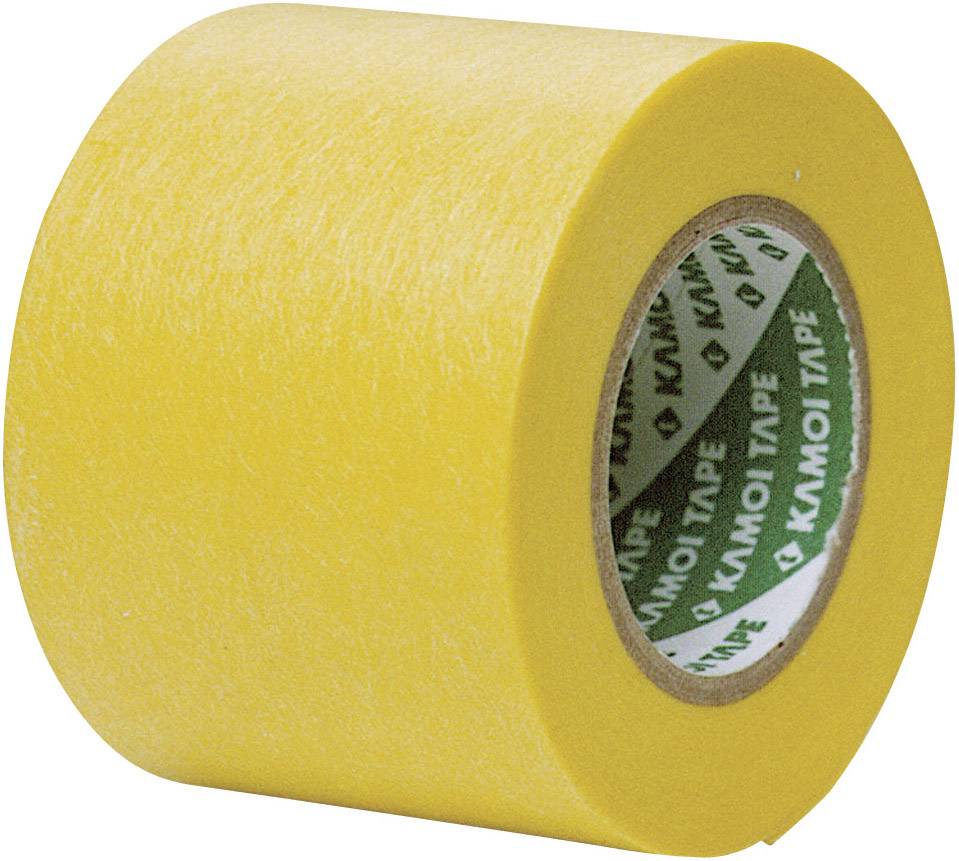 En rulle gul tejp med texten 'KAMOI TAPE' på insidan.