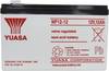Yuasa NP12-12 Blybatteri 12 V 12 Ah Bly AGM (B x H x D) 151 x 98 x 98 mm Stickkontakt 6.35 mm Underhållsfri, VDS-certifiering