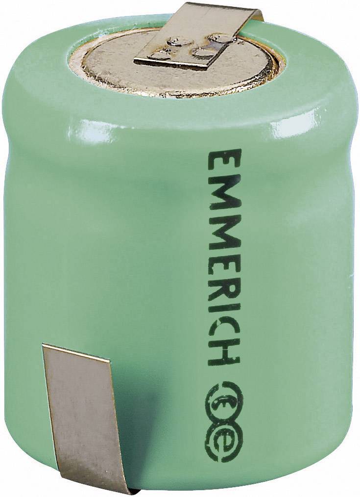 Specialbatteri laddbart 1/3 AA Z-lödfana NiMH Emmerich 1.2 V 300 mAh 1 st