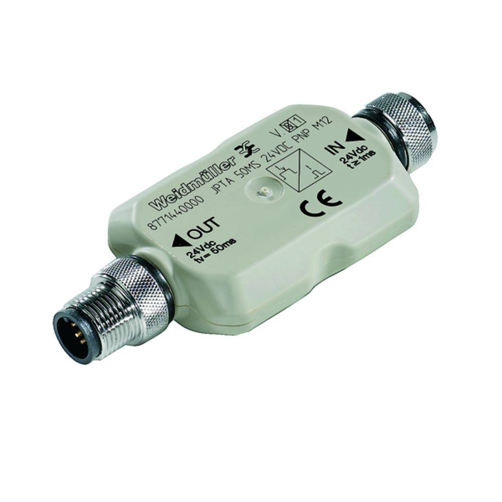 Weidmüller 8771440000 Sensor/ställdon-fördelare & adapter M12 Kontakt hane rak, Hona vinklad Antal poler (RJ): 1 1 st
