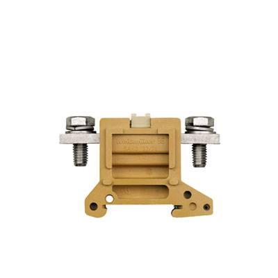 SAK-serien, Genomgångs-radplint, Märkarea: 50 mm², Skruvanslutning, mellangul, SAKG 32/35 II/GW 0637420000 Mellangul Weidmüller 10 st