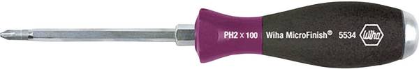 Wiha KreuzSchlitzschraubendreher Gr.3x150mm PH Micro-Finish 29151 Verkstad Stjärnskruvmejsel PH 3 Klinglängd: 150 mm DIN ISO 8764