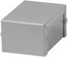 Hammond Electronics 1411K Hölje instrument 127 x 56 x 56 Aluminium Grå 1 st