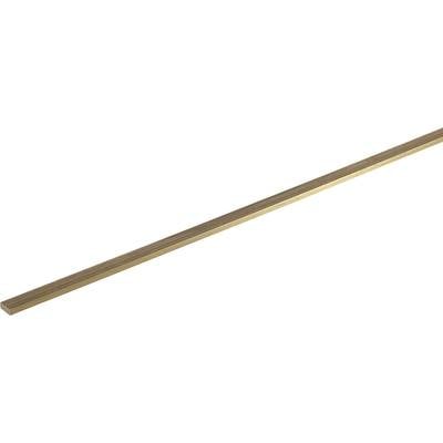 Mässing Platt Profil (L x B x H) 500 x 5 x 4 mm 1 st