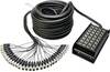 AH Cables K32C30 Multicore Kabel 30.00 m Antal ingångar:24 x Antal utgångar:8 x