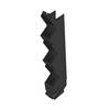 Weidmüller CH20M12 S PPP BK Sidopanel för DIN-skena 105.49 x 12.5 x 22.83 x 105.5 Plast 14 st Piece