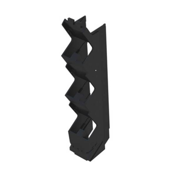 Weidmüller CH20M17 S PPP BK Sidopanel för DIN-skena 105.49 x 17.5 x 22.83 x 105.5 Plast 12 st Piece