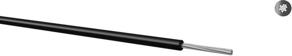 Kabeltronik 060102507 Kopplingstråd LiYv 1 x 0.25 mm² Blå 100 m