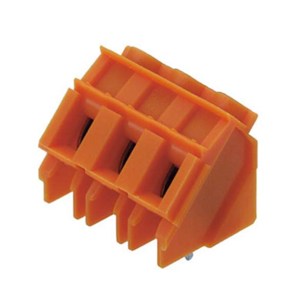 Weidmüller LP7.62/3/135 3.2 OR Skruvklämma block 4 mm² Antal poler 3 Orange 100 st