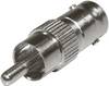 SpeaKa Professional SP-7869896 RCA / BNC Adapter [1x RCA-hane - 1x BNC-hona] Silver
