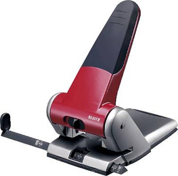 Leitz hålslag Heavy Duty 5180/5180-00-25 röd