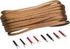 Sinuslive Högtalarkabel-set 2 x 2.5 mm² 10.00 m förgylld, inkl. kontakt