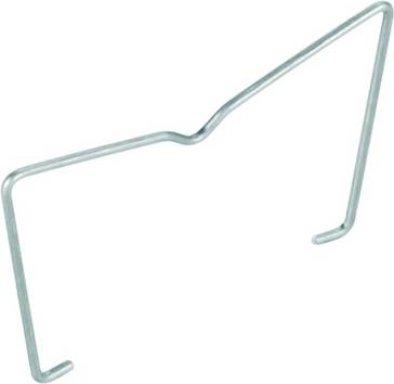 Fästbygel 8693810000    Silver 100 st Weidmüller SRC CLIP LM