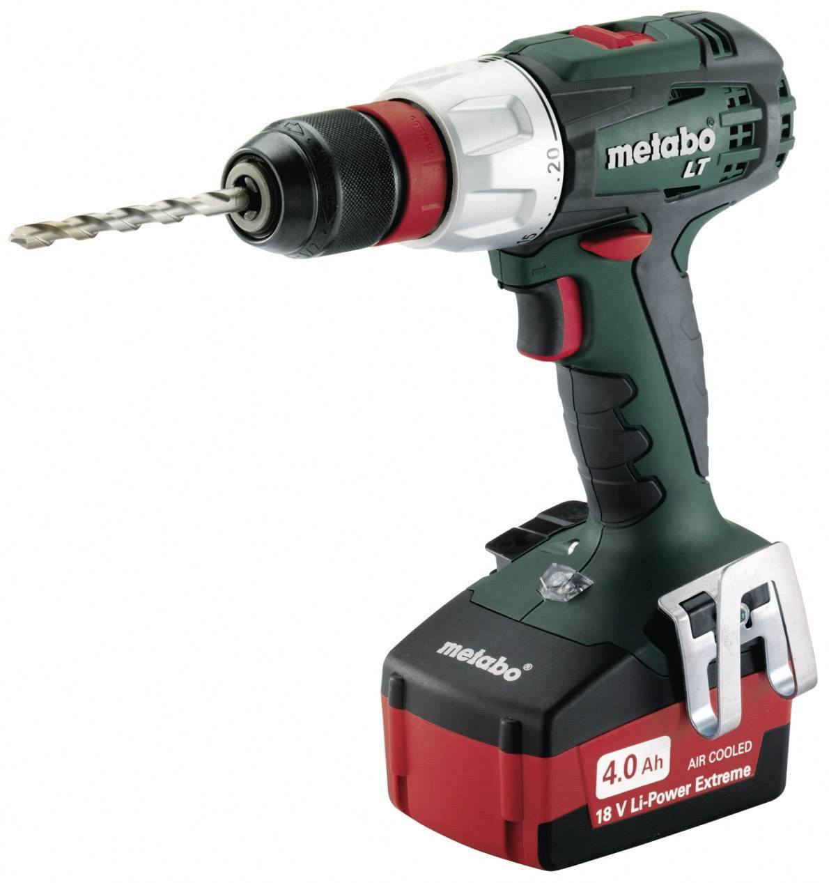 Metabo BS 18 LT Quick 602104500 Borrskruvdragare batteri 18 V 4 Ah Li-Ion inkl. 2x batterier, inkl. väska