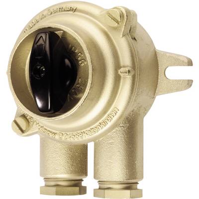 Wiska 1133/P/10A-1Z14 HNA-switch, Vridströmbrytare Maritimes 10 A 250 V/AC Mässing 1 st