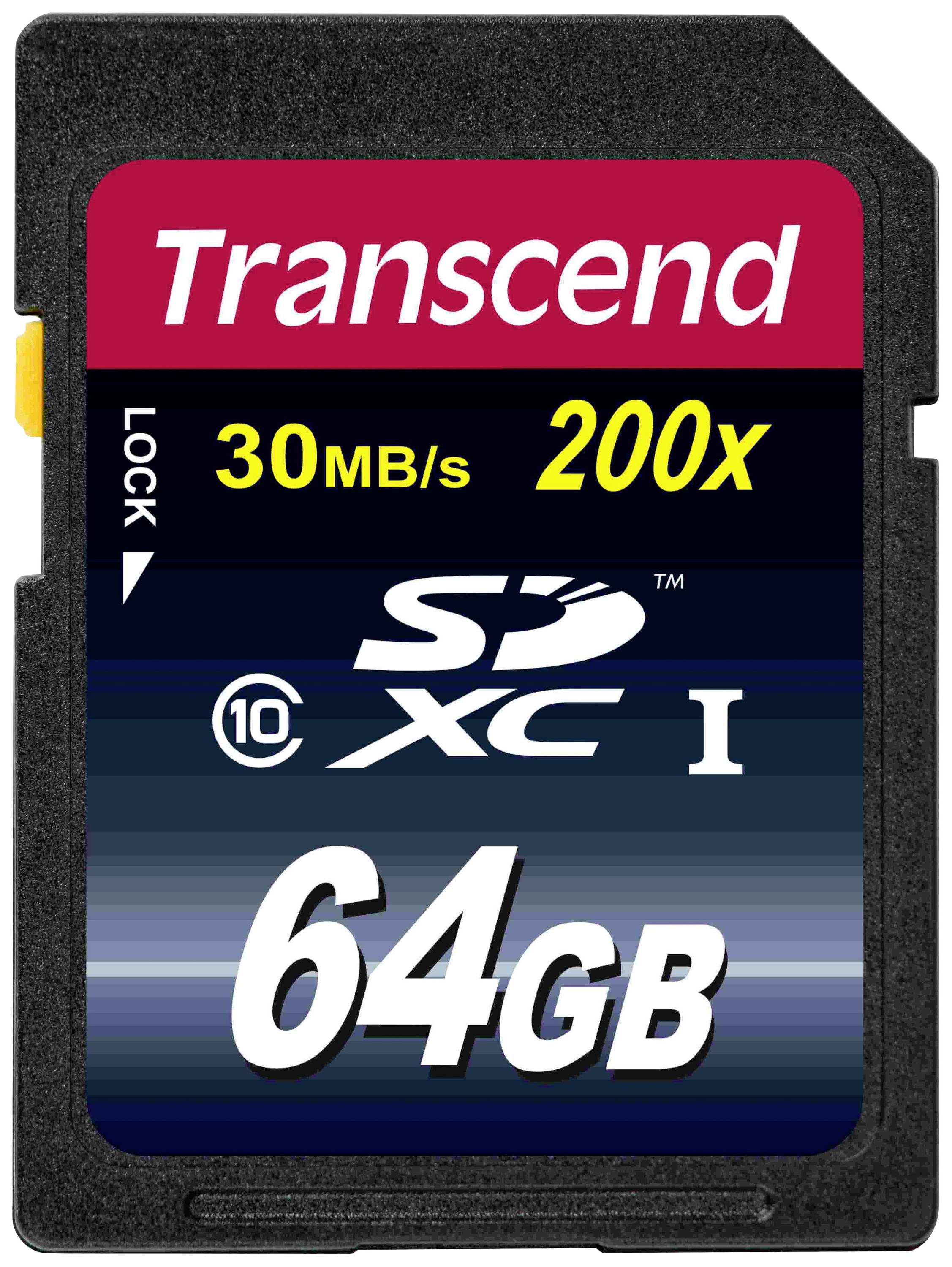 Transcend Premium SDXC-Kort Industrial 64 GB Class 10