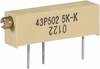 Vishay M43P504KB40 M43P504KB40 Trimmpotentiometer 15-växlar Linjär 0.75 W 500 kΩ 5400 ° 1 st