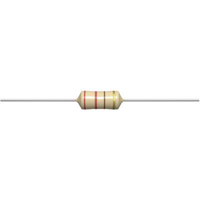 TRU COMPONENTS 1589017 TC-VHBCC-222J-00203 Induktans Axial hållmonterade 2200 µH 10 Ω 0.25 A 1 st