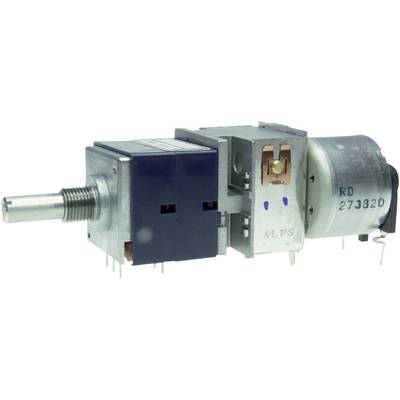 ALPS 194449 RK27112MC 10KAX2 Motorpotentiometer dammtät Stereo 0.05 W 10 kΩ 1 st