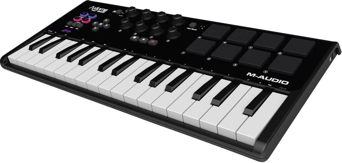 Axiom's. M-Audio Axiom Air Mini 32. M Audio Keystation Axiom Mini 32. Small Midi Controller. Миди клавиатура с ручкой смены тона.