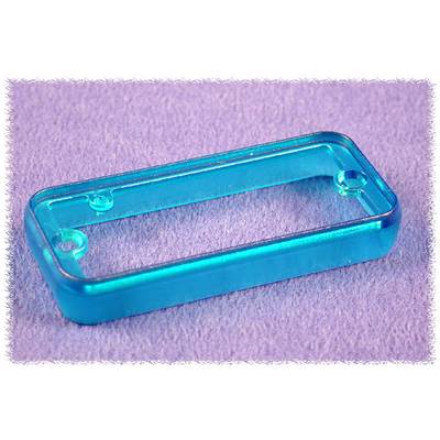 Hammond Electronics 1455QBTBU-10 Ram (L x B x H) 8 x 120.5 x 51.5 mm ABS Blå (transparent) 10 st