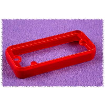 Hammond Electronics 1455QBTRD-10 Ram (L x B x H) 8 x 120.5 x 51.5 mm ABS Röd (transparent) 10 st