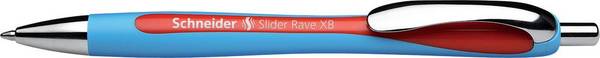 Schneider, kulspetspenna Slider Rave/132502, röd, XB