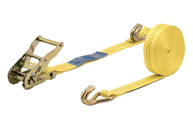 Wolfcraft 3276000 Spännband i två delar Dragkraft LC Surrning (individuell/direkt)=1000 daN (L x B) 6 m x 35 mm EN 12195-2
