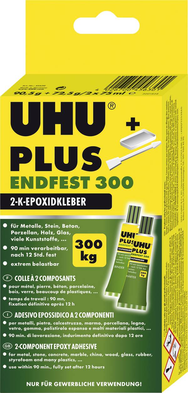 UHU  Två-komponentlim 45630-SE 163 g
