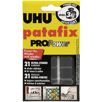 Patafix ProPower- Antracit UHU Innehåll: 21 st