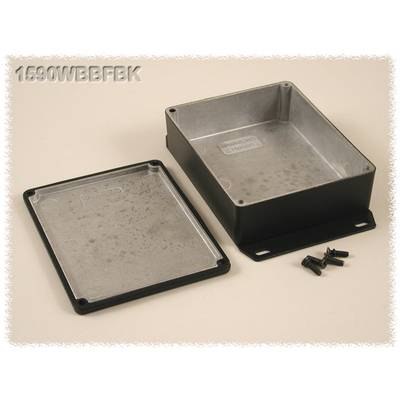 Hammond Electronics 1590WBBFBK Universalhölje 118.5 x 93.5 x 34 Aluminium Svart 1 st