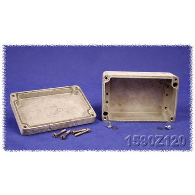 Hammond Electronics 1590Z231PL Ändplatta Stålbleck Natur 1 st