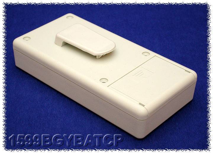 Hammond Electronics 1599BGYBATCP Hölje 130 x 65 x 25 ABS Grå 1 st