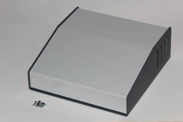 Hammond Electronics 515-0920 Panelhölje (L x B x H) 157 x 154 x 58 mm Stål Grå 1 st