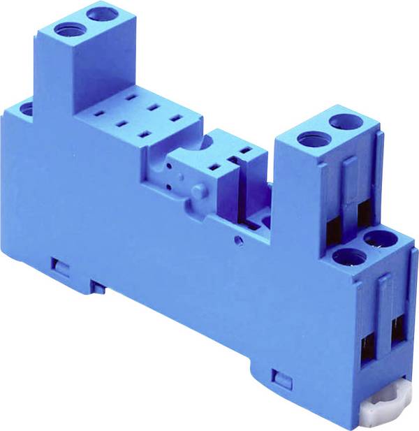 Finder 95.85.3 Reläsockel Passar till följande serie: Finder Serie 40, Finder Serie 44 Finder 40.52, Finder 40.61, Finder 44.62 (L x B x H) 81.88 x 15.5 x 46.8 mm 1 st