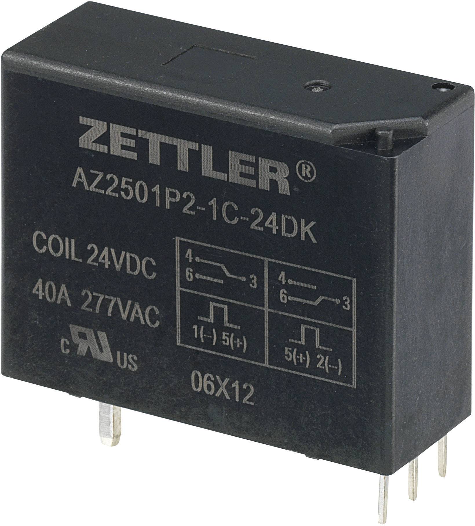 Zettler Electronics AZ2501P2-1C-24DK Kretskort-relä 24 V/DC 50 A 1 switch 1 st