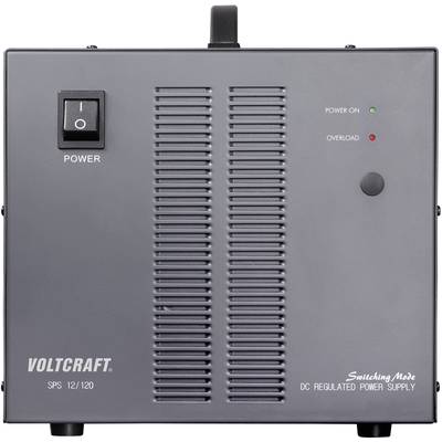 VOLTCRAFT SPS 12/120 Laboratorieaggregat, fast spänning Kalibrerad (ISO) 12.6 - 14.8 V/DC 120 A 1700 W   Antal utgångar 