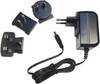 Dehner Elektronik ZDD 120100m-N Nätadapter fast 12 V/DC 1000 mA 12 W Stabiliserad, med USA-adapter, med UK-adapter, med Australien-adapter