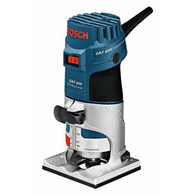 Bosch Professional Kantfräs 060160A100 GKF 600 inkl. parallellanslag, inkl. väska 600 W
