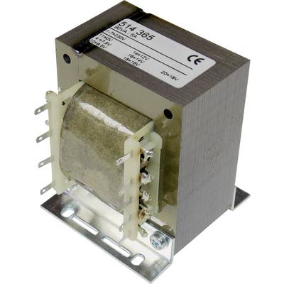 elma TT IZ68 Universal krafttransformator 1 x 230 V 1 x 7.5 V/AC, 9.5 V/AC, 12 V/AC, 14 V/AC, 16 V/AC, 18 V/AC 90 VA 5 A