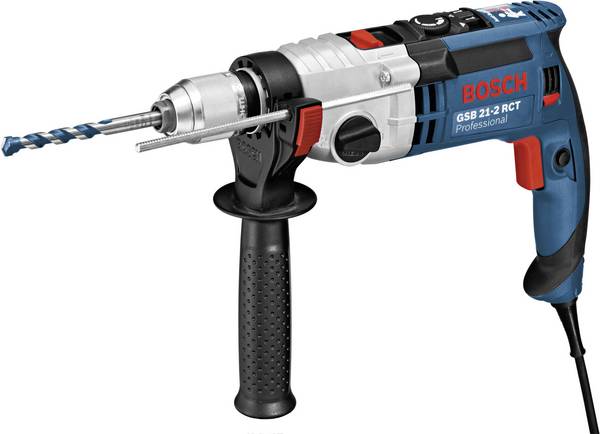Bosch Professional GSB 21-2 RCT  2-växel-Slagborrmaskin 1300 W inkl. väska