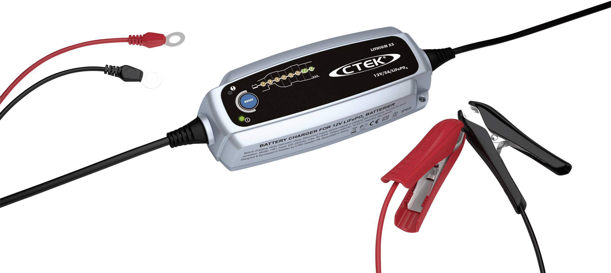 Ctek CT5 Time to go Batteriladdare 5 A - Bilbatteriladdare