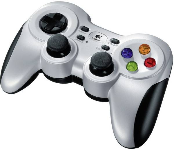 Logitech Gaming F710 Wireless Controller Handkontroll PC Silver